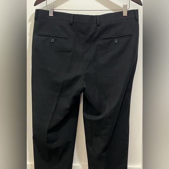 1670 Men's Black Pants pleated - Picture 5 of 16